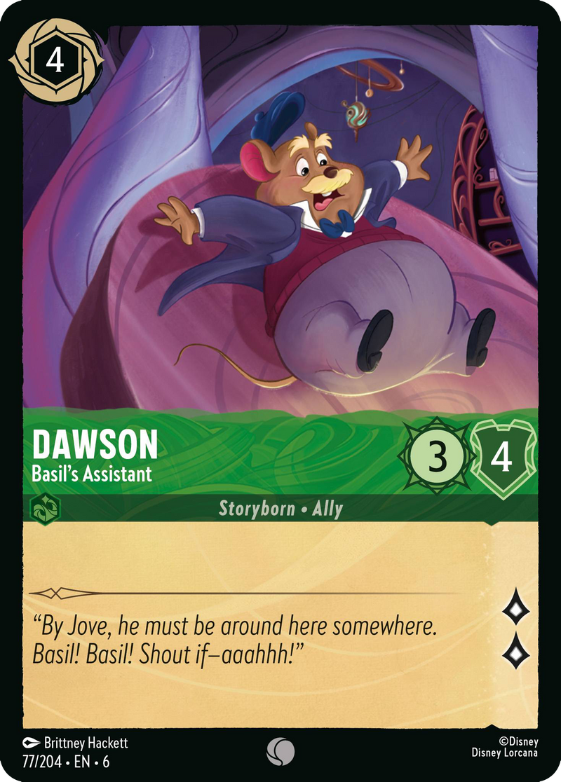 Dawson - Basil's Assistant (77/204) [Azurite Sea]