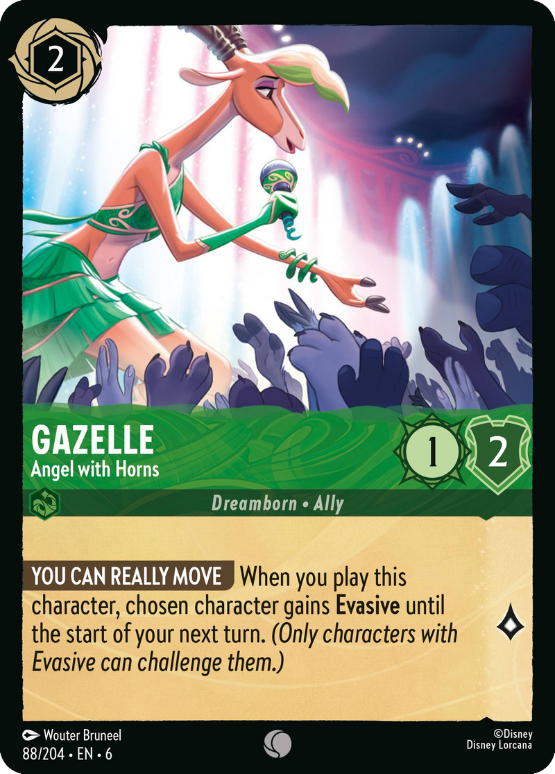 Gazelle - Angel with Horns (88/204) [Azurite Sea]