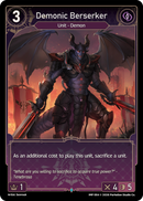 Demonic Berserker (IMP004) - Echoes of Astra
