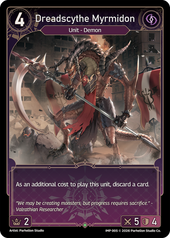 Dreadscythe Myrmidon (IMP005) - Echoes of Astra