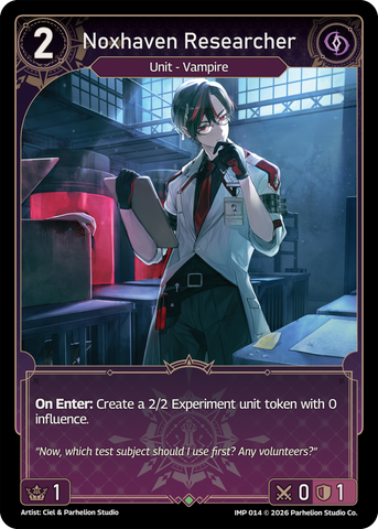 Noxhaven Researcher (IMP014) - Echoes of Astra