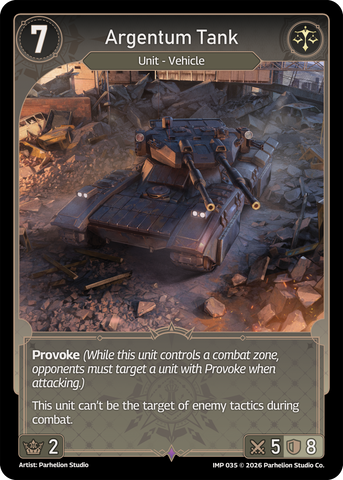 Argentum Tank (IMP035) - Echoes of Astra
