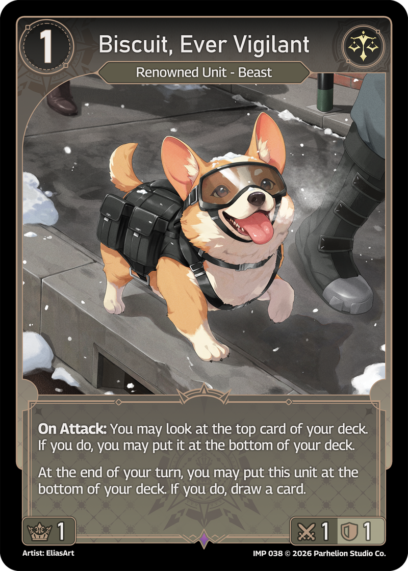 Biscuit, Ever Vigilant (IMP038) - Echoes of Astra