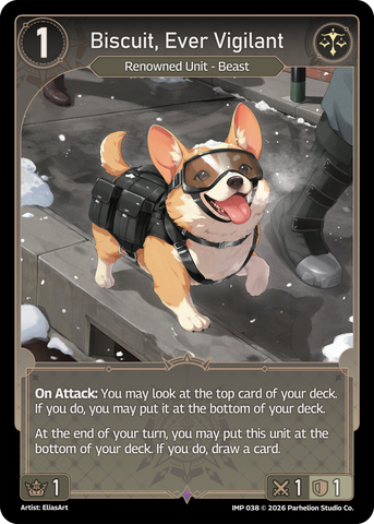 Biscuit, Ever Vigilant (IMP038) - Echoes of Astra