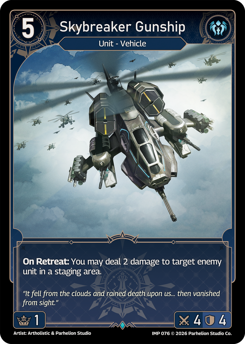 Skybreaker Gunship (IMP076) - Echoes of Astra