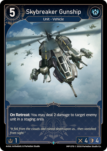 Skybreaker Gunship (IMP076) - Echoes of Astra