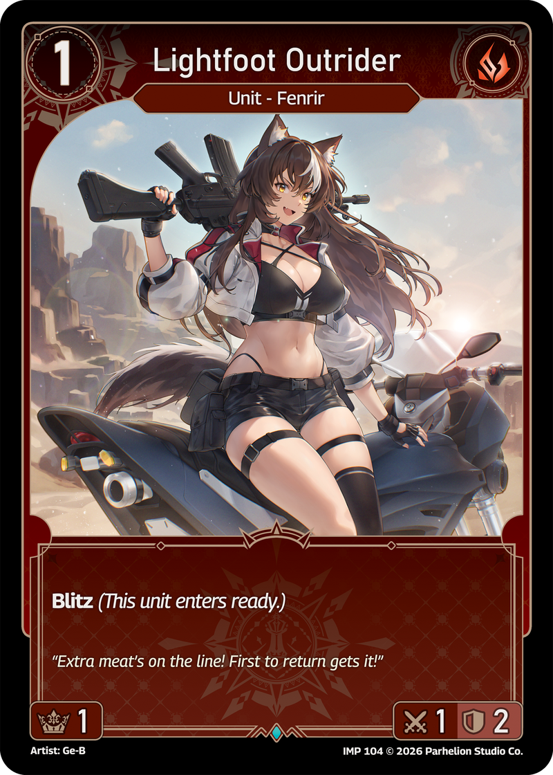 Lightfoot Outrider (IMP104) - Echoes of Astra