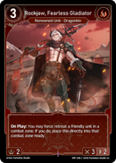 Rockjaw, Fearless Gladiator (IMP108) - Echoes of Astra