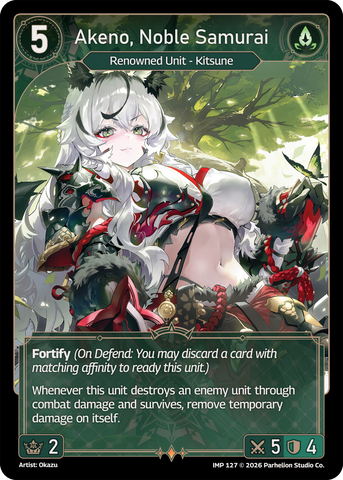 Akeno, Noble Samurai (IMP127) - Echoes of Astra