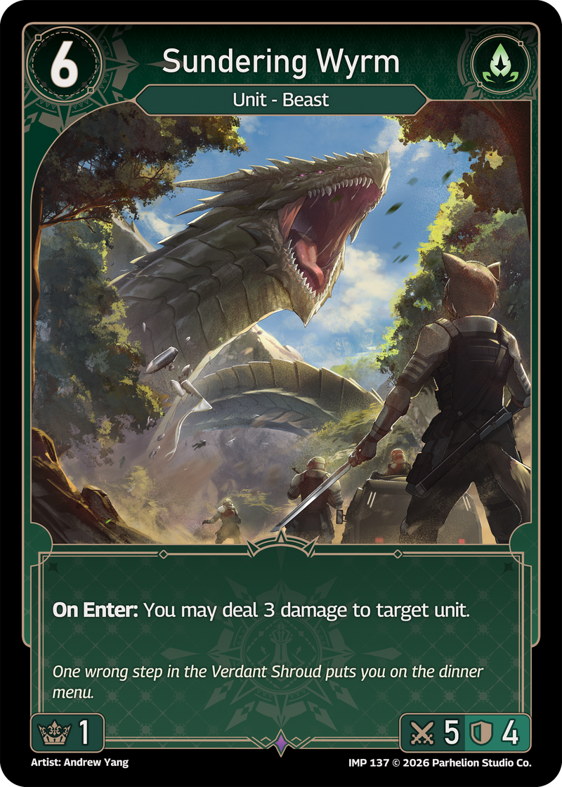 Sundering Wyrm (IMP137) - Echoes of Astra