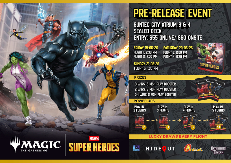 MSH Prerelease at Suntec
