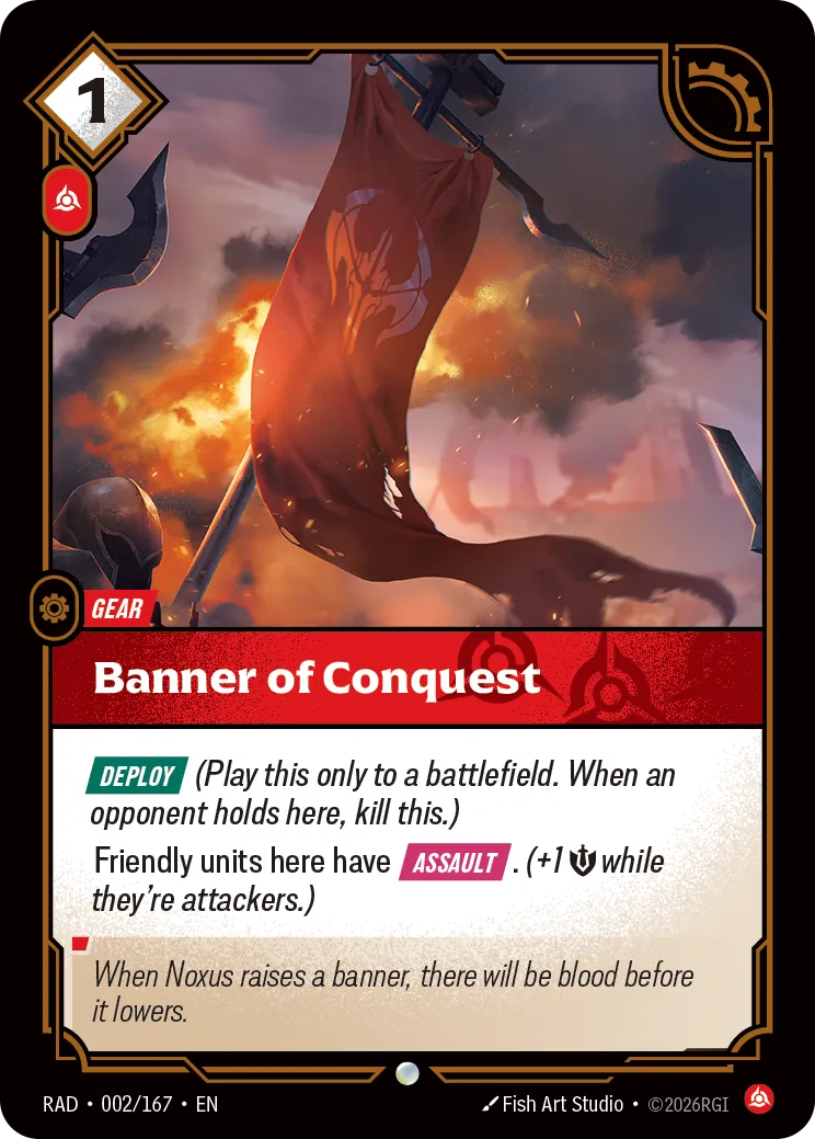 Banner of Conquest [RAD-002/167]