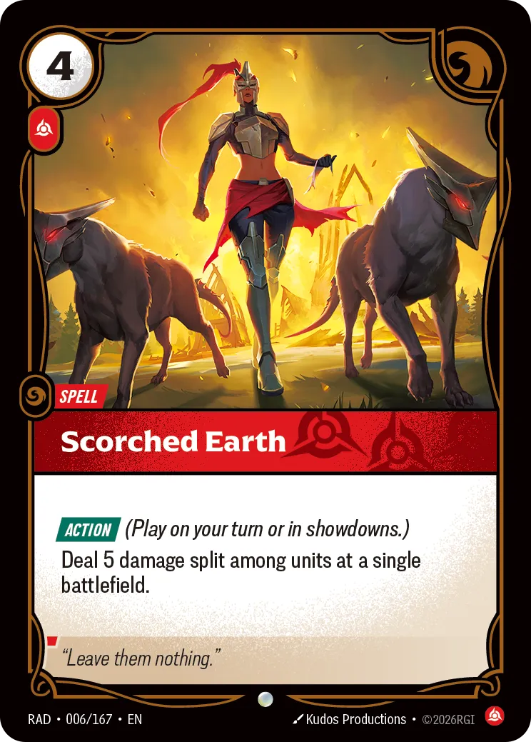 Scorched Earth [RAD-006/167]