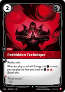 Forbidden Technique [RAD-010/167]