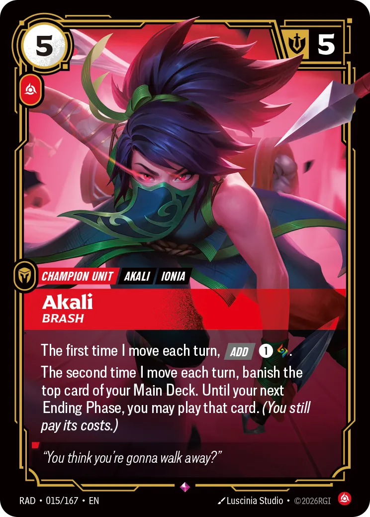 Akali - Brash [RAD-015/167]