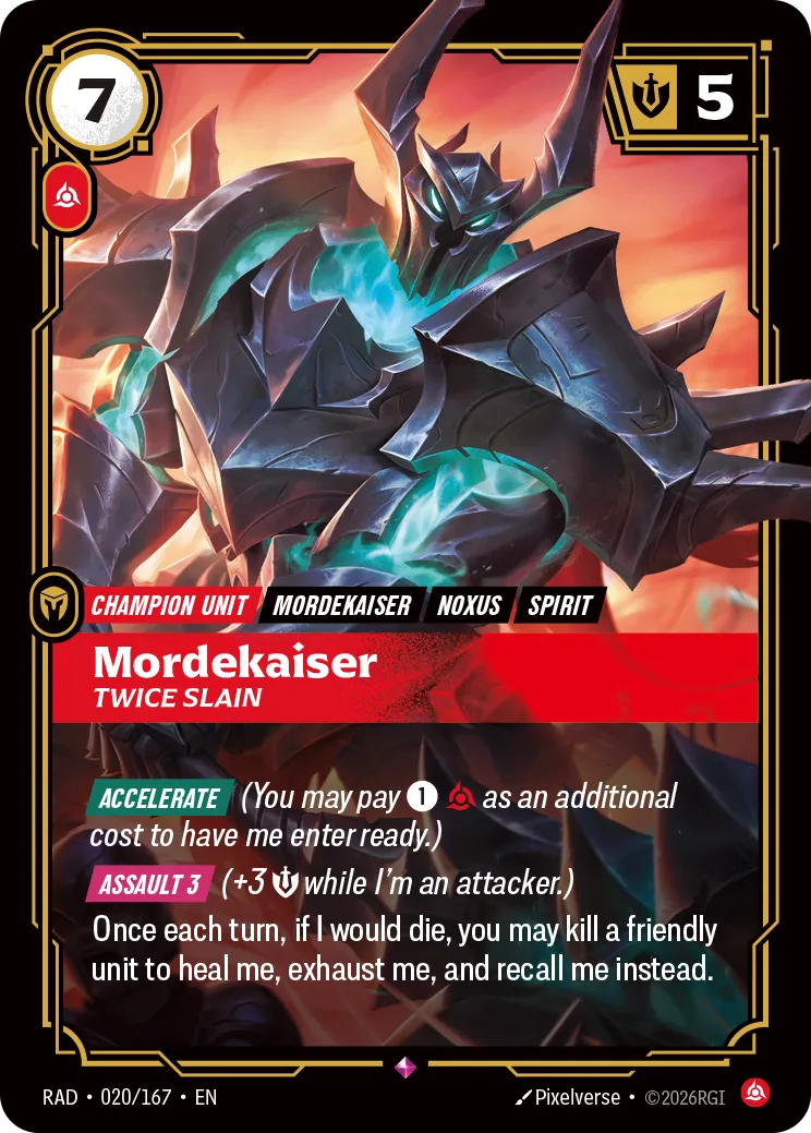 Mordekaiser - Twice Slain [RAD-020/167]