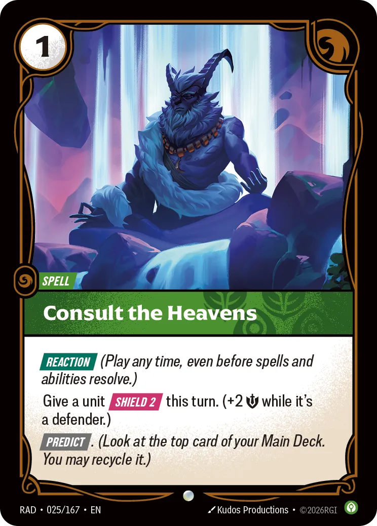 Consult the Heavens [RAD-025/167]