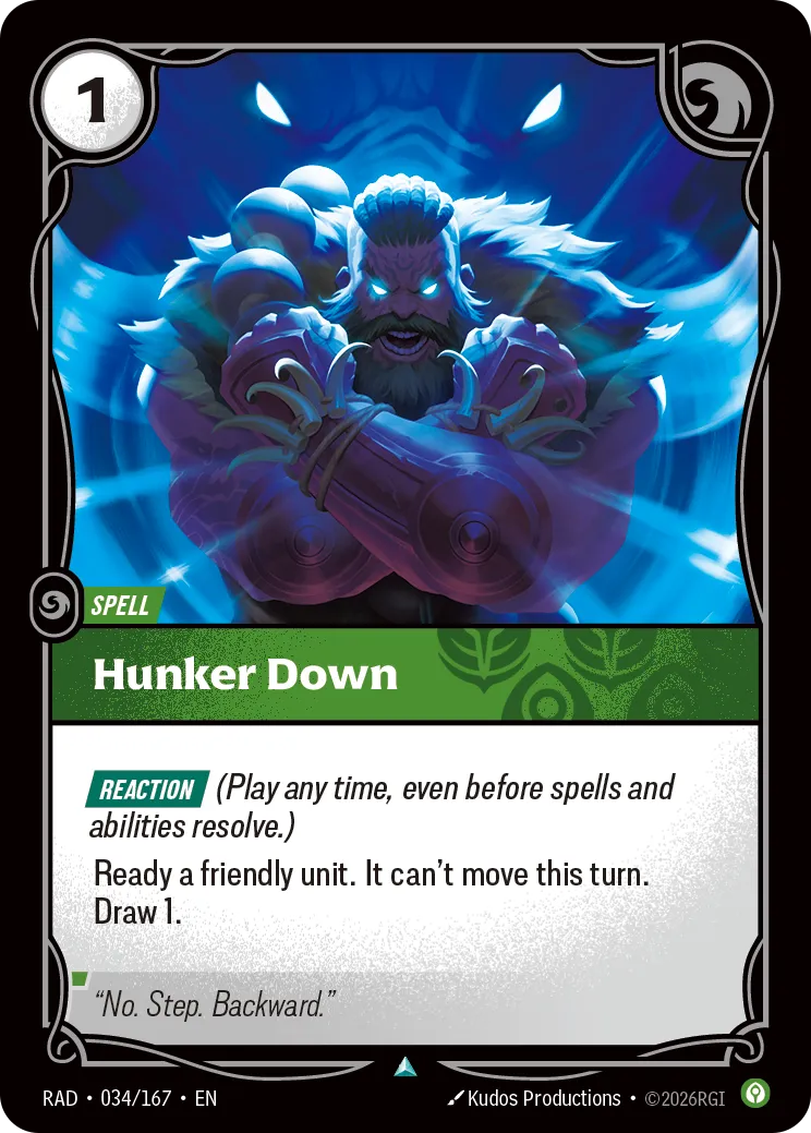Hunker Down [RAD-034/167]