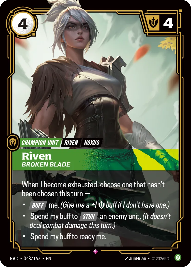 Riven - Broken Blade [RAD-043/167]