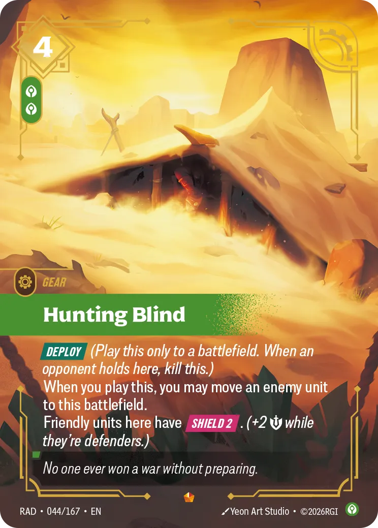 Hunting Blind [RAD-044/167]