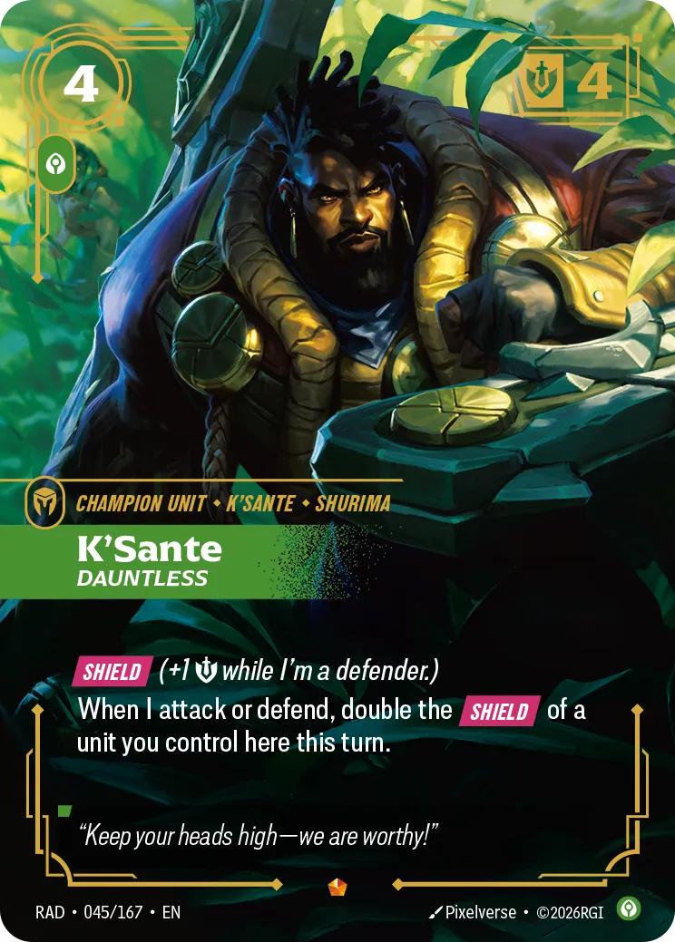 K'Sante - Dauntless [RAD-045/167]