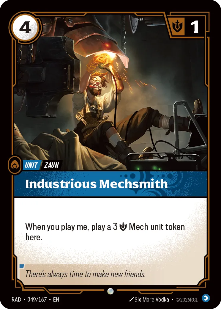 Industrious Mechsmith [RAD-049/167]