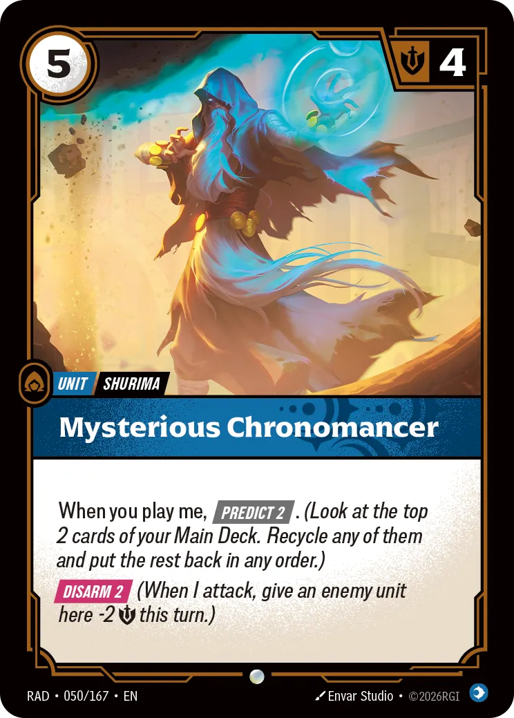Mysterious Chronomancer [RAD-050/167]