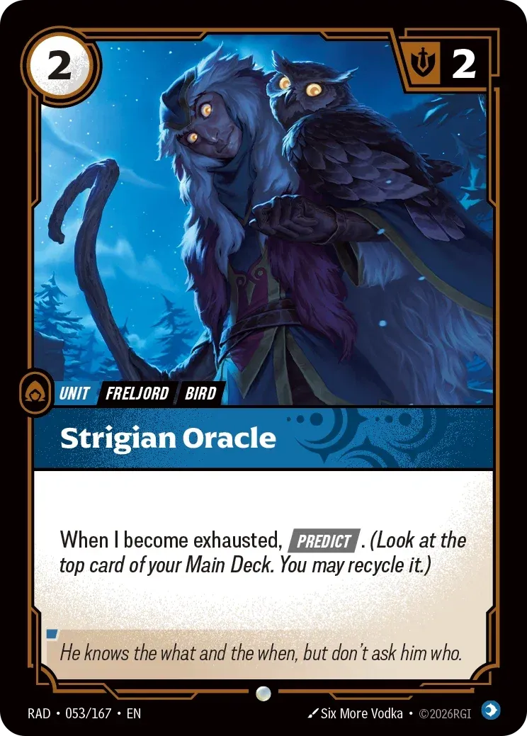 Strigian Oracle [RAD-053/167]