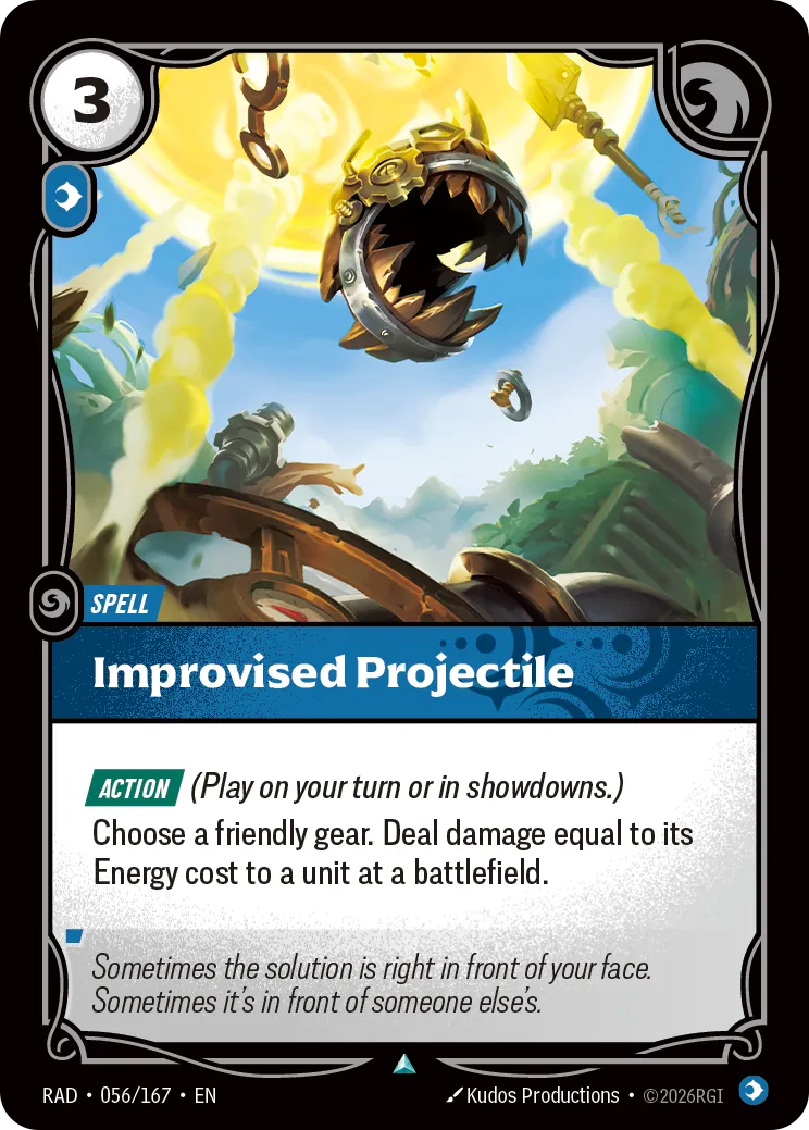 Improvised Projectile [RAD-056/167]