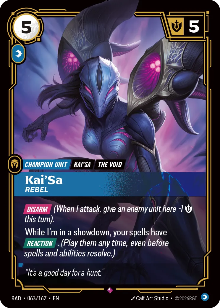 Kai'Sa - Rebel [RAD-063/167]