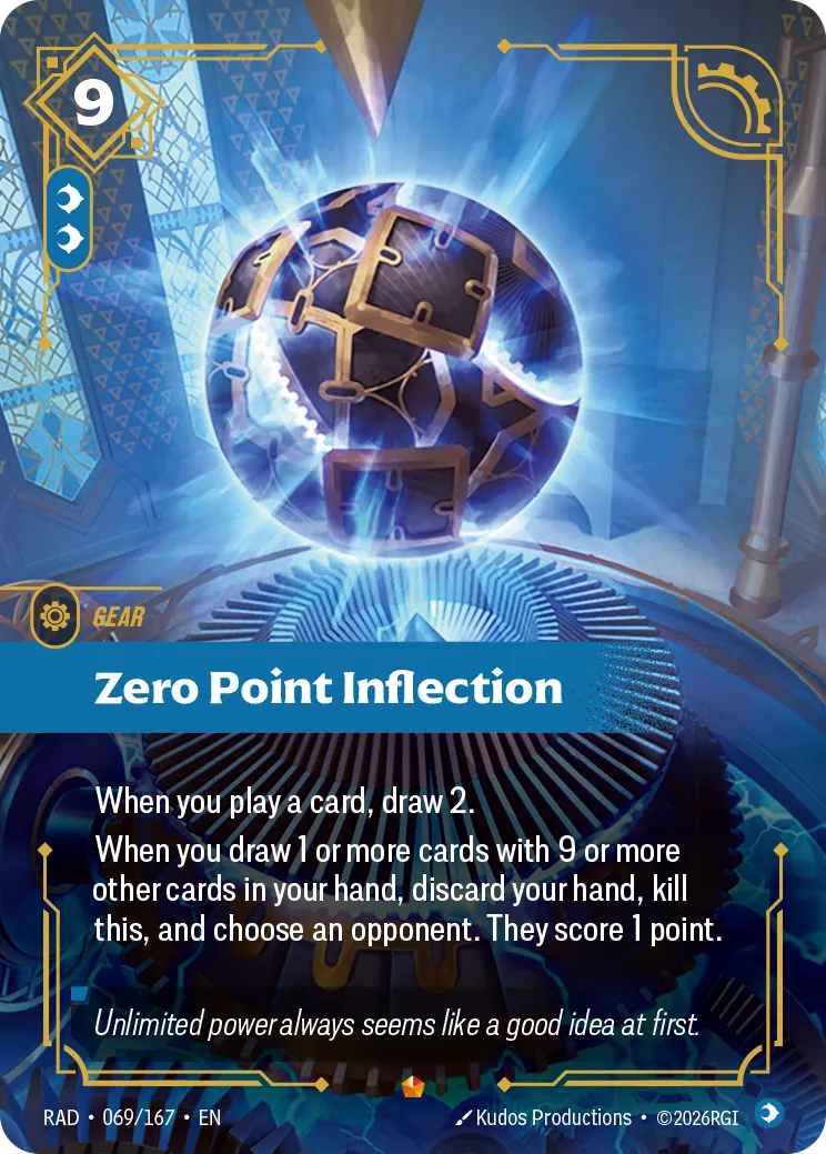 Zero Point Inflection [RAD-069/167]