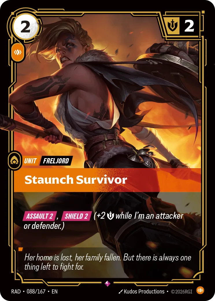 Staunch Survivor [RAD-088/167]