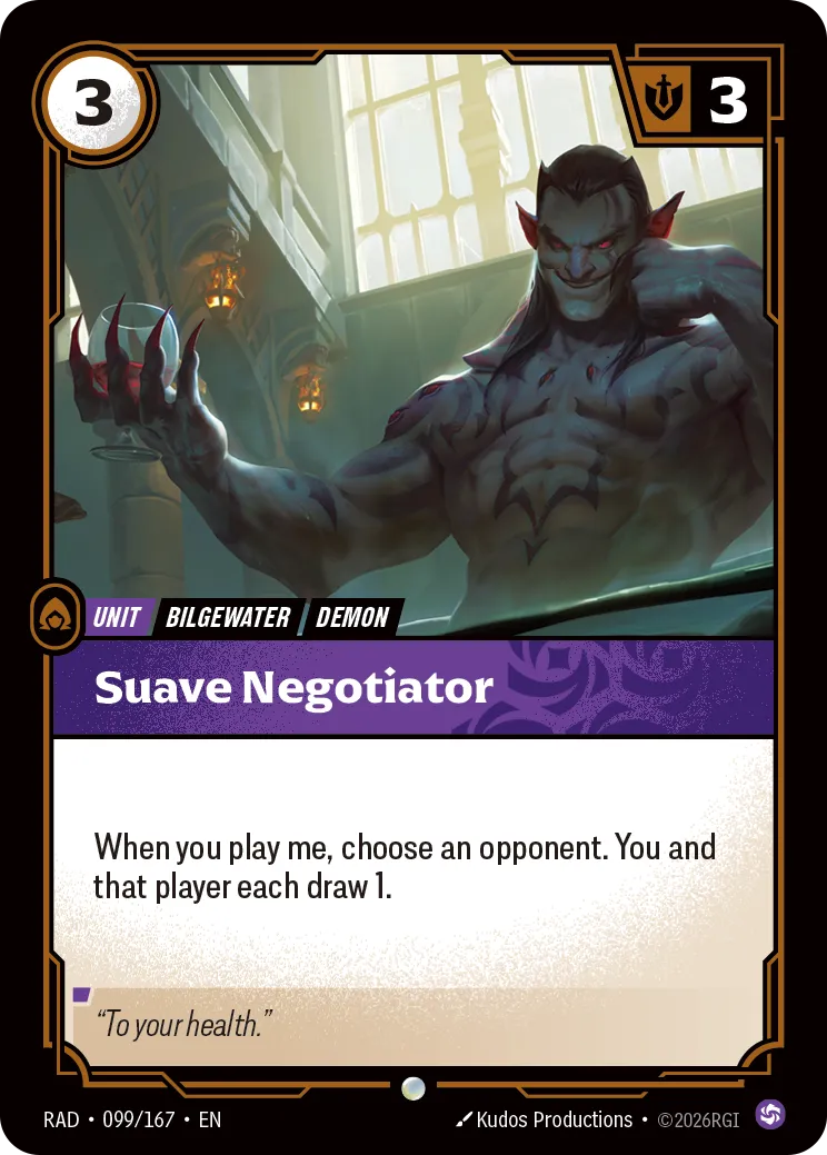 Suave Negotiator [RAD-099/167]