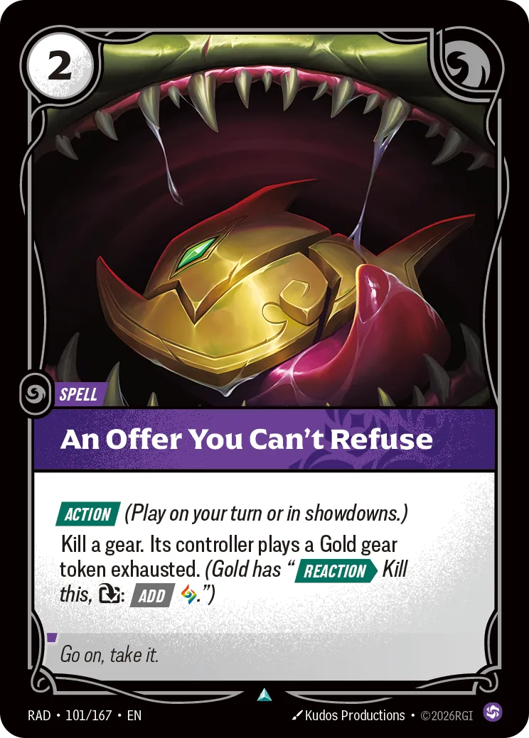 An Offer You Can't Refuse [RAD-101/167]
