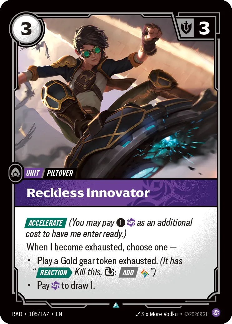 Reckless Innovator [RAD-105/167]