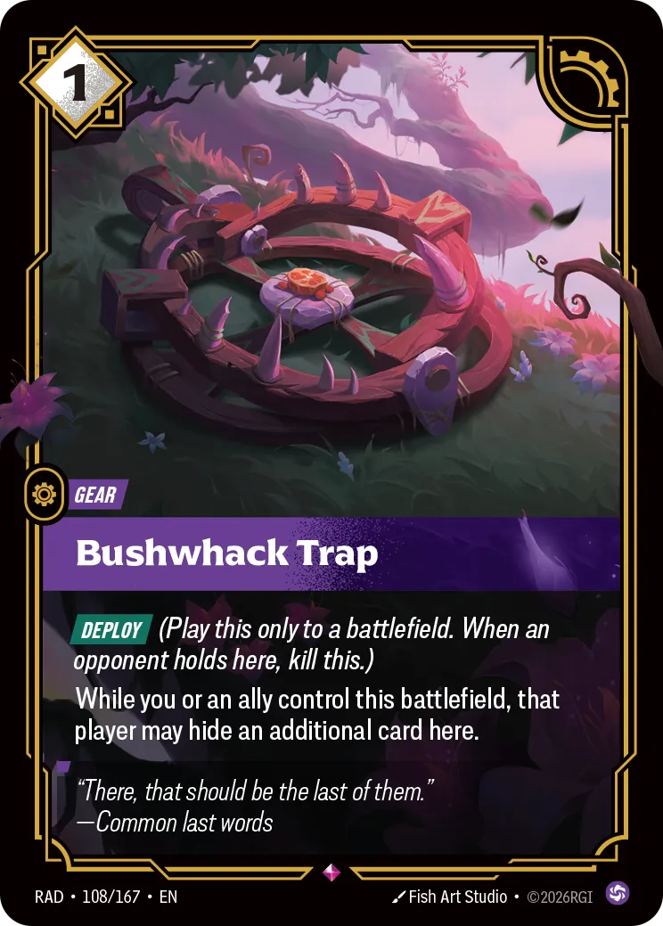 Bushwhack Trap [RAD-108/167]