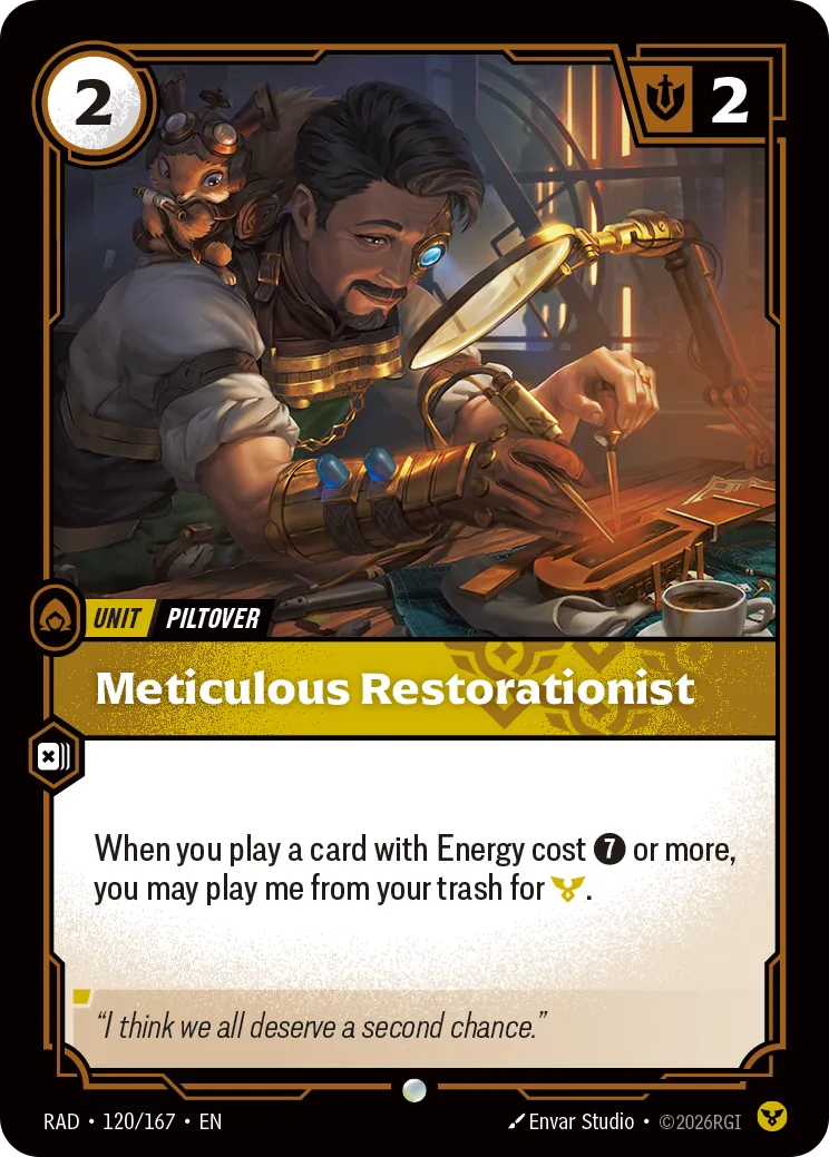 Meticulous Restorationist [RAD-120/167]