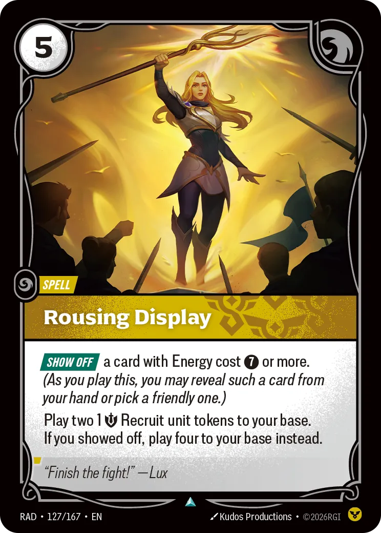Rousing Display [RAD-127/167]