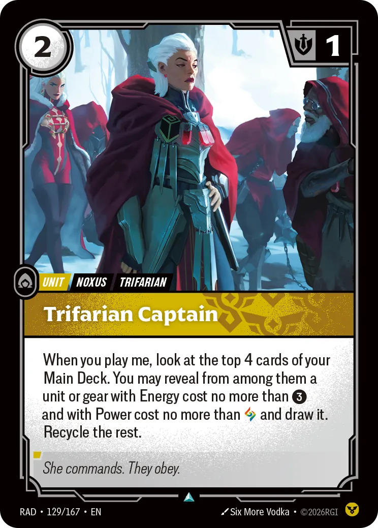 Trifarian Captain [RAD-129/167]