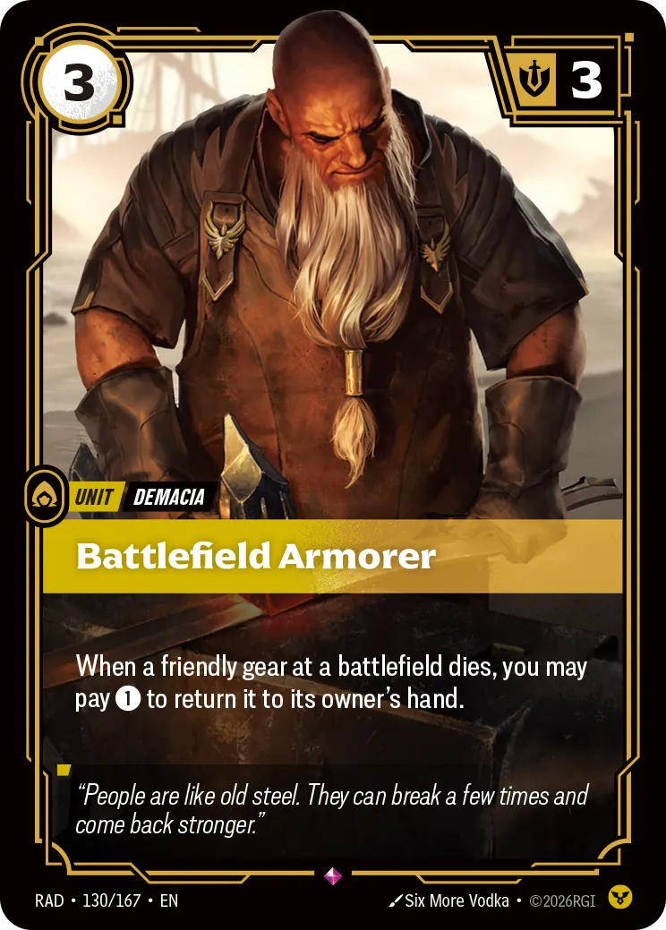 Battlefield Armorer [RAD-130/167]