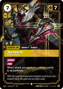 Jarvan IV - Royal Heir (Alternate Art) [RAD-133A/167]