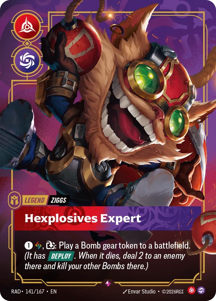 Ziggs - Hexplosives Expert [RAD-141/167]