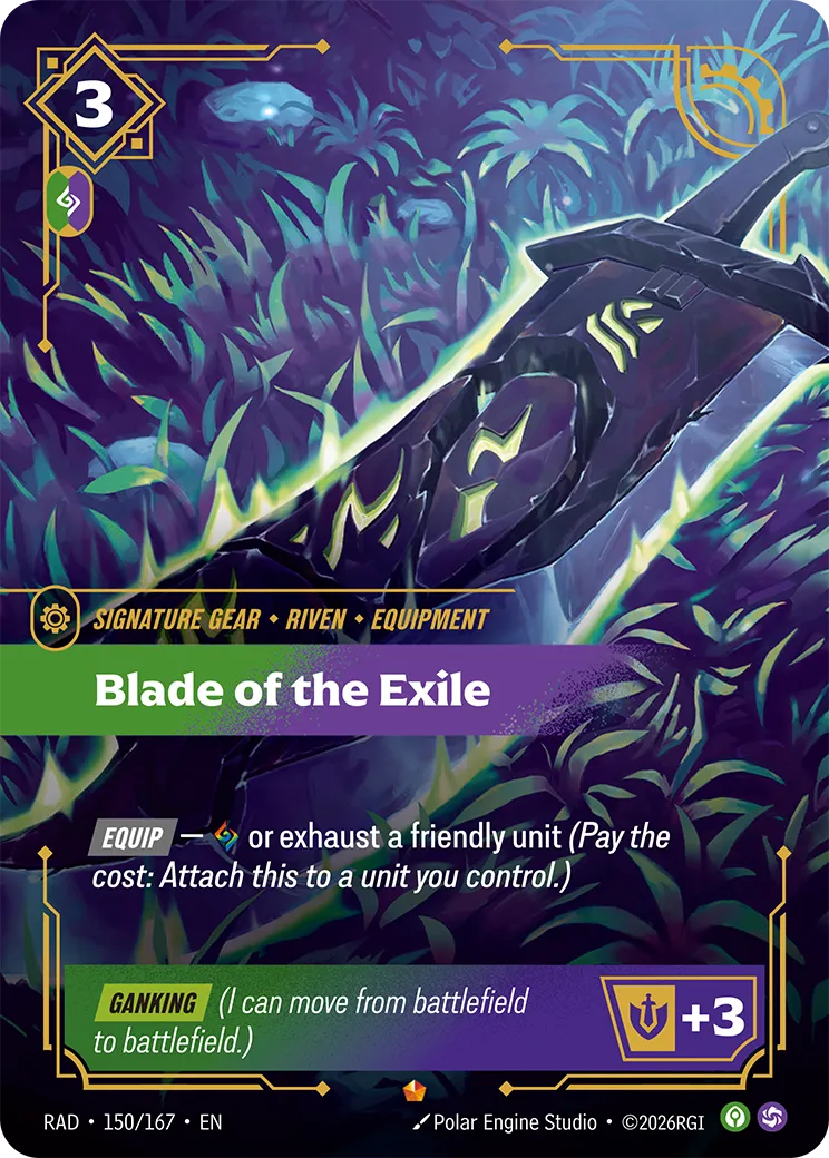 Blade of the Exile [RAD-150/167]