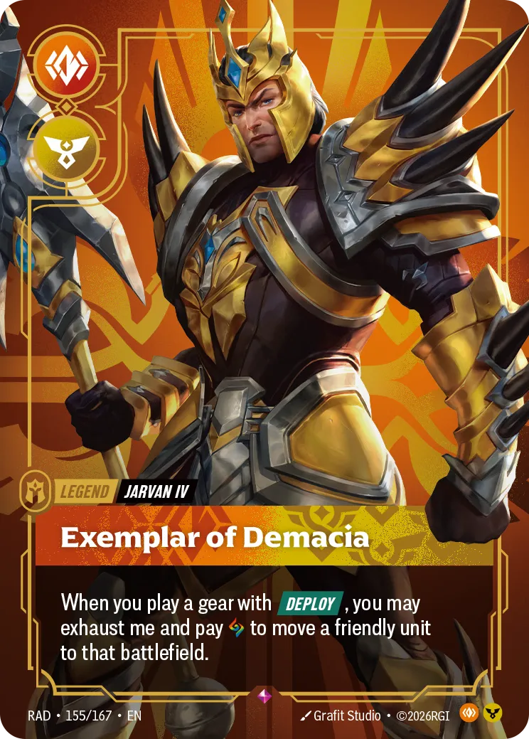 Jarvan IV - Exemplar of Demacia [RAD-155/167]