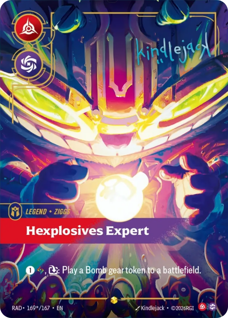 Ziggs - Hexplosives Expert (Overnumbered) [RAD-169*/167]