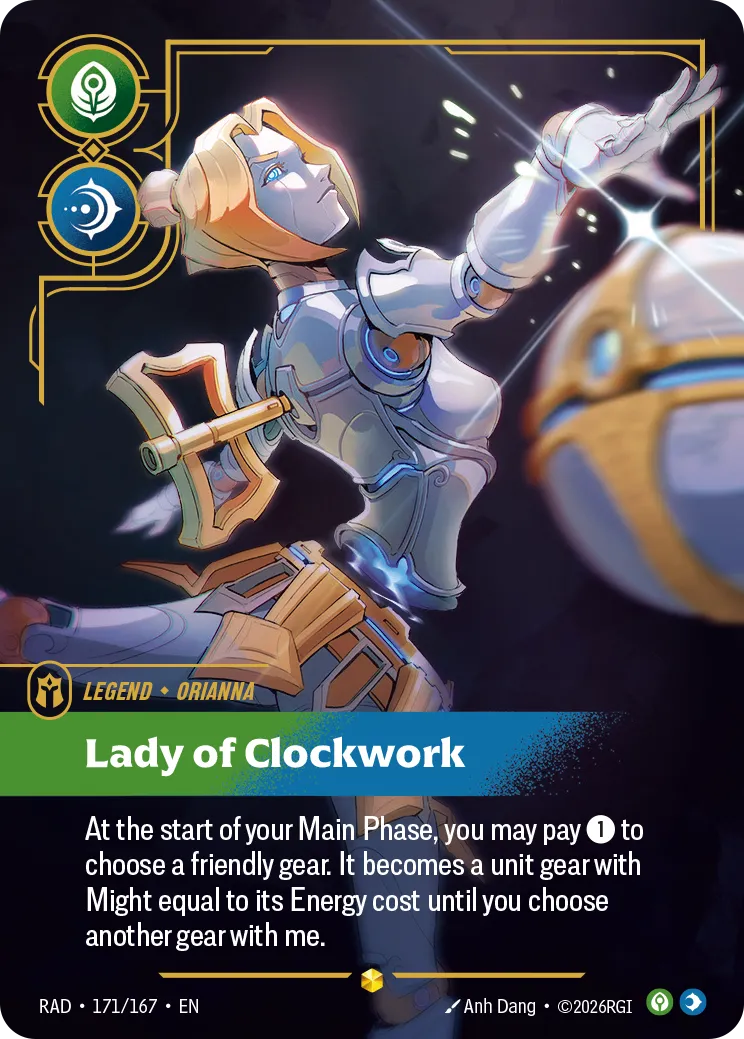 Orianna - Lady of Clockwork (Overnumbered) [RAD-171/167]