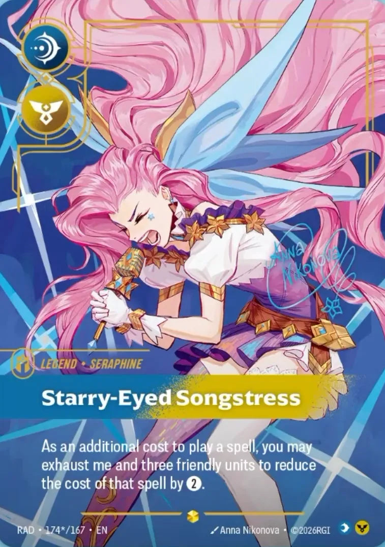Seraphine - Starry-Eyed Songstress (Overnumbered) [RAD-174*/167]