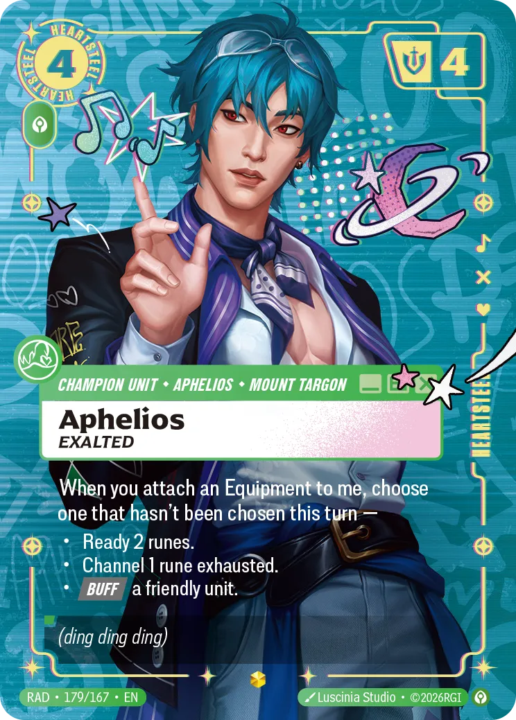 Aphelios - Exalted (Overnumbered) [RAD-179/167]
