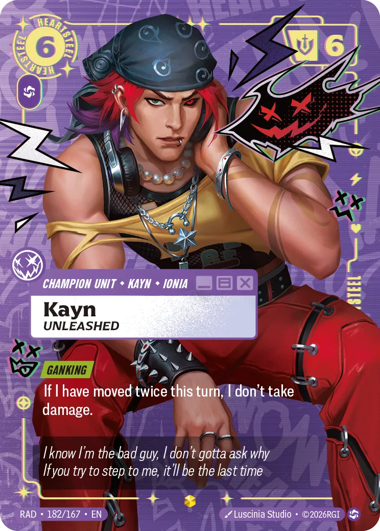 Kayn - Unleashed (Overnumbered) [RAD-182/167]