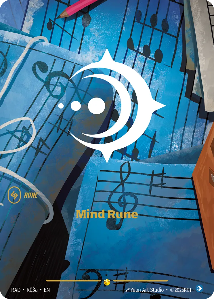 Mind Rune (Alternate Art) [RAD-R03A]
